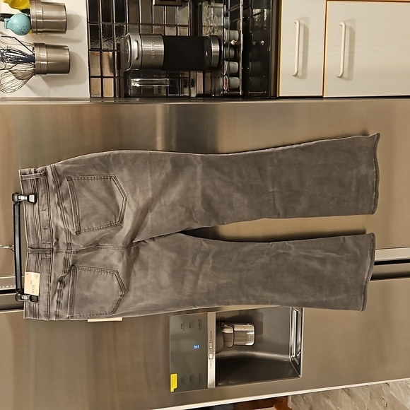 💕NYDJ💕 Ava High Waist Flare Jeans ~ Smokey Mountain Gray 12 NWT - Picture 5 of 16